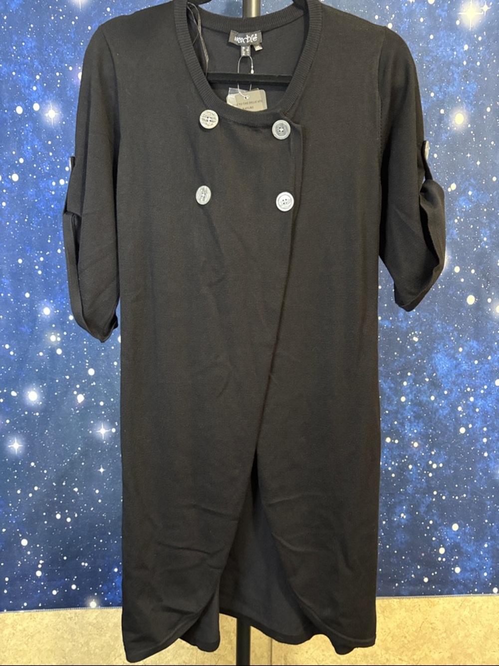 Marble sweater top NWT